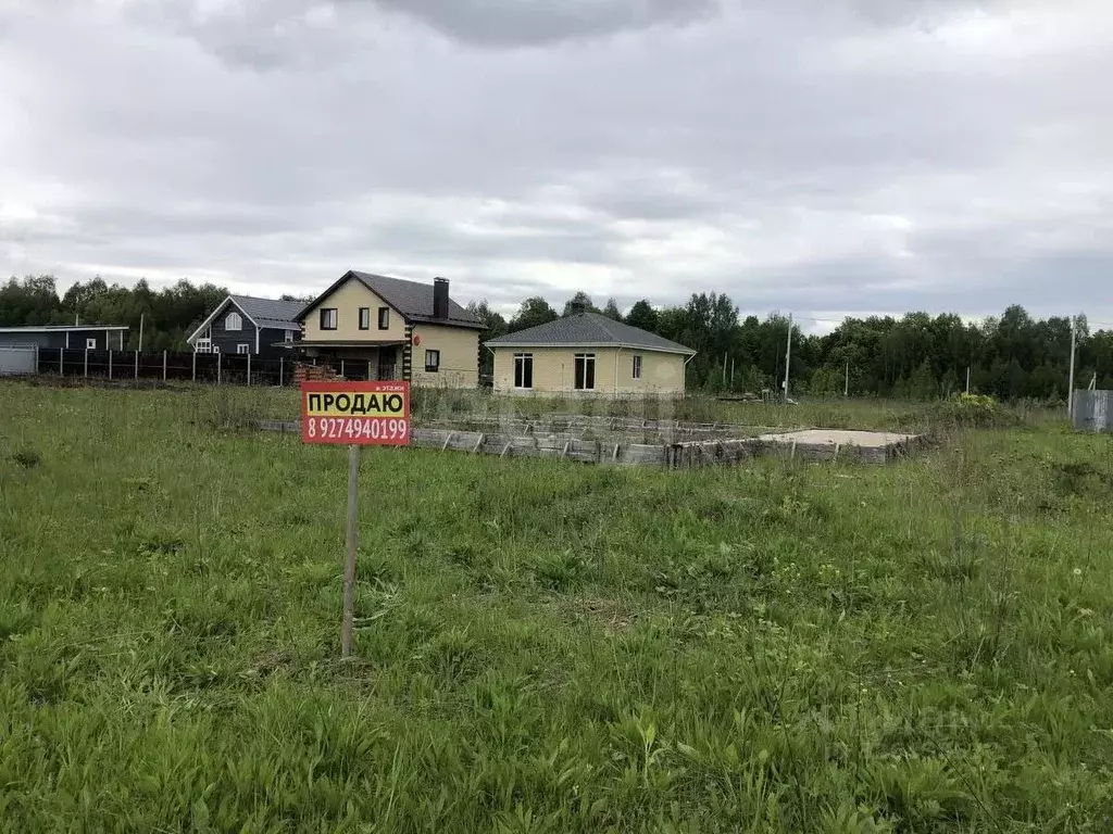 Участок в Татарстан, Зеленодольский район, Большекургузинское с/пос, ... - Фото 1