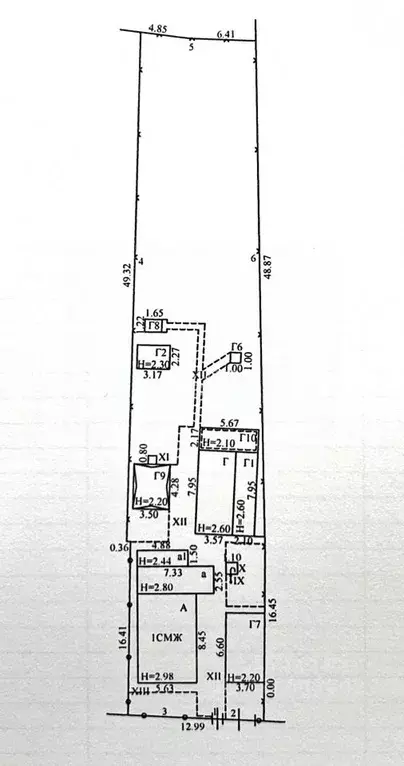 Участок в Краснодарский край, Динская ст-ца ул. Кирпичная, 63А (8.12 ... - Фото 2