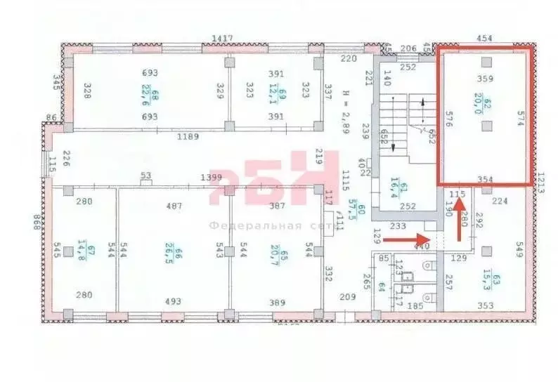 Офис в Свердловская область, Екатеринбург ул. Пушкина, 5 (20 м) - Фото 2