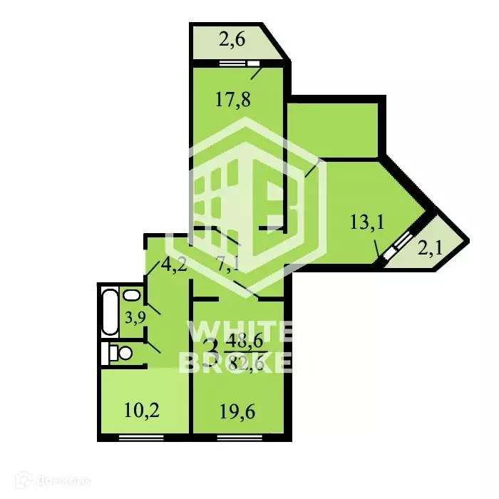Продаётся 3-к квартира, 85 м - Фото 0