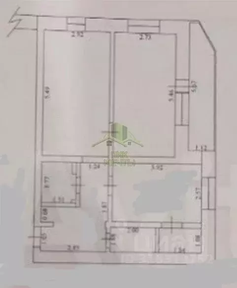 2-к кв. Бурятия, Улан-Удэ Ключевская ул., 6Д (54.0 м) - Фото 2