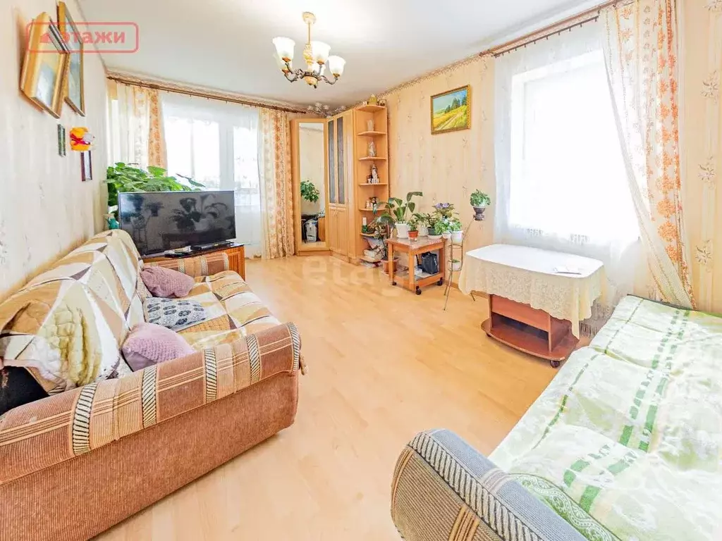 2-к кв. карелия, петрозаводск ул. правды, 40а (45.5 м) - Фото 0