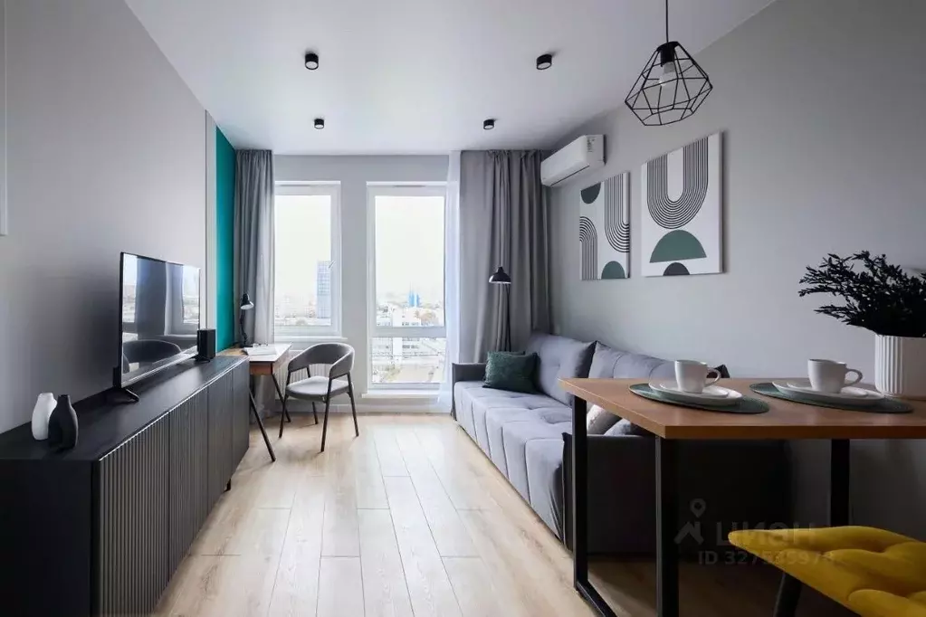 Студия Москва Новоостаповская ул., 20 (23.5 м) - Фото 2