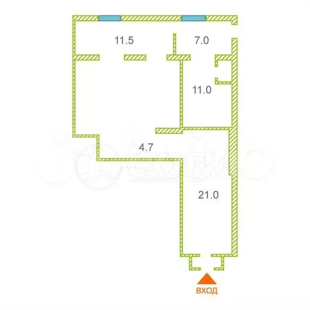 Продам помещение свободного назначения, 84.1 м - Фото 0