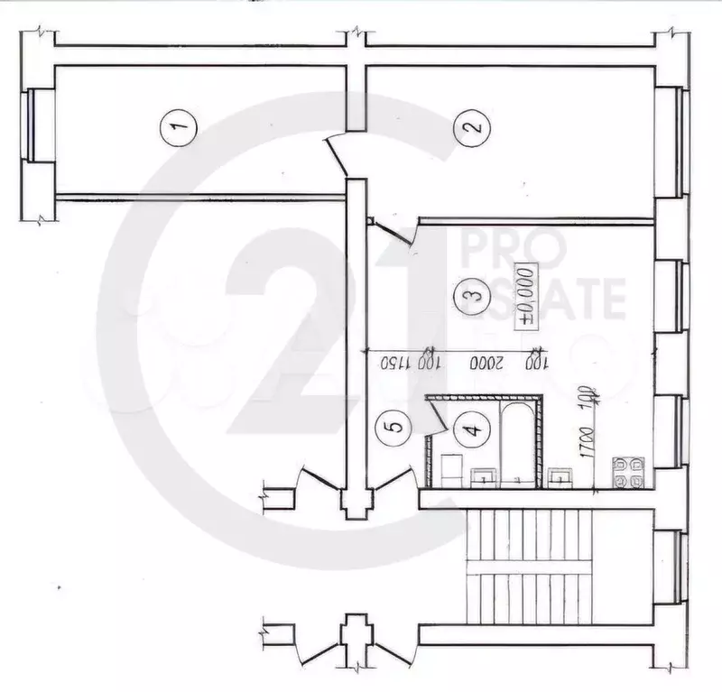 2-к. квартира, 57 м, 2/5 эт. - Фото 0