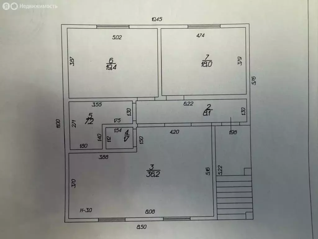 Дом в посёлок Аликоновка, Бригадная улица, 4 (250 м) - Фото 1