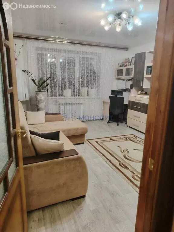 1-комнатная квартира: Нижний Новгород, улица Чаадаева, 2 (32 м) - Фото 1