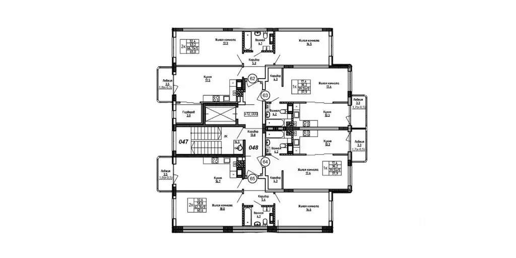 2-к кв. Калининградская область, Калининград ул. 1-я Большая окружная ... - Фото 2
