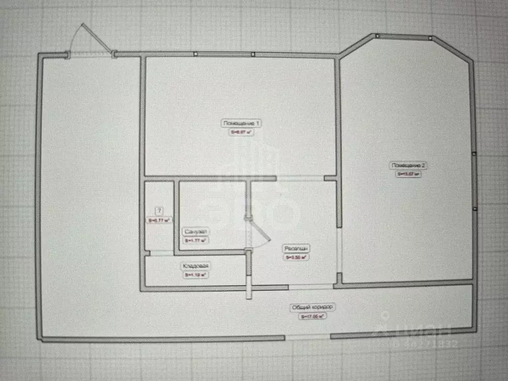 Помещение свободного назначения в Санкт-Петербург пос. Парголово, ул. ... - Фото 2