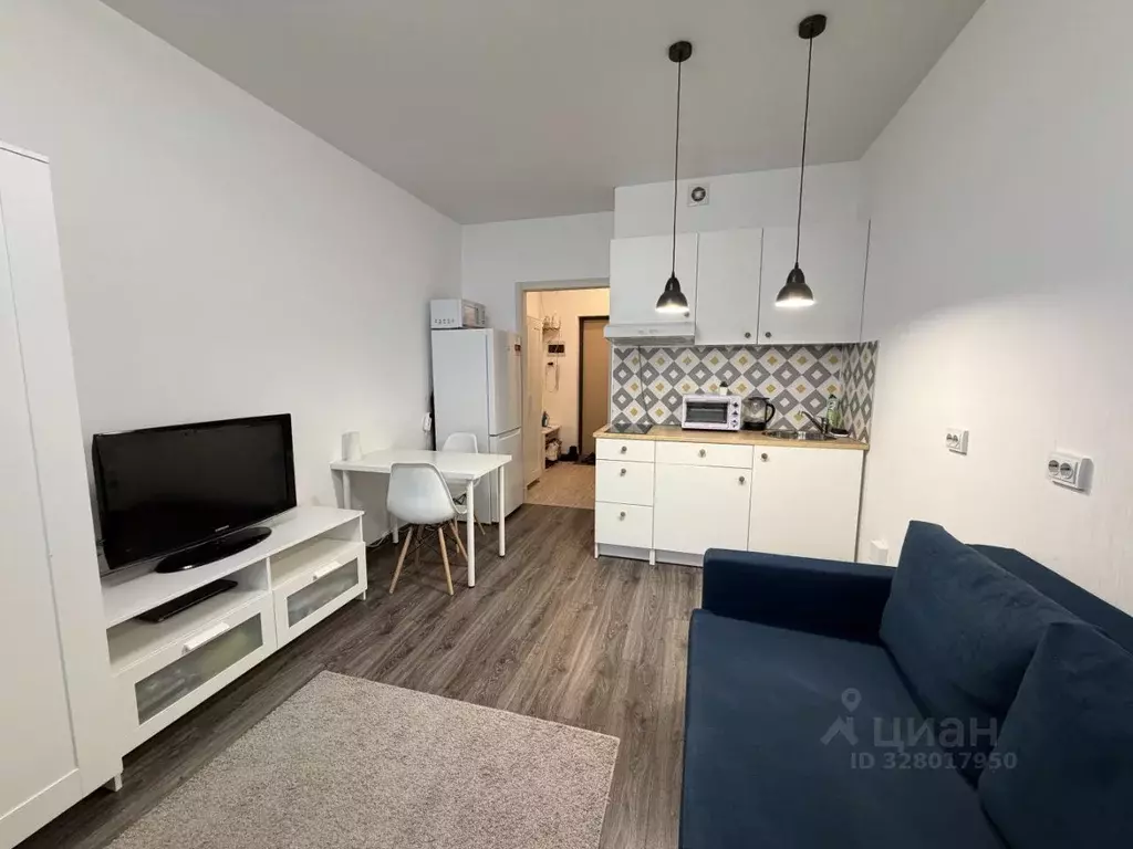 Студия Санкт-Петербург ул. Плесецкая, 10 (21.0 м) - Фото 2