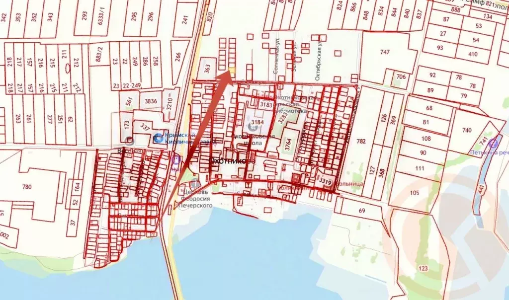 Участок в Крым, Сакский район, с. Охотниково ул. Лучистая, 6 (12.0 ... - Фото 2