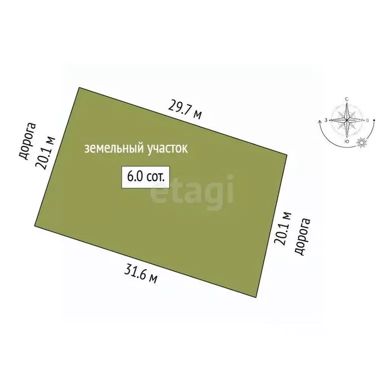 Участок в Крым, Ленинский район, Семисотское с/пос, с. Каменское ул. ... - Фото 2