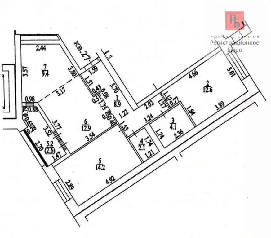 3-к кв. Кировская область, Киров ул. Дмитрия Козулева, 2 (69.0 м) - Фото 0