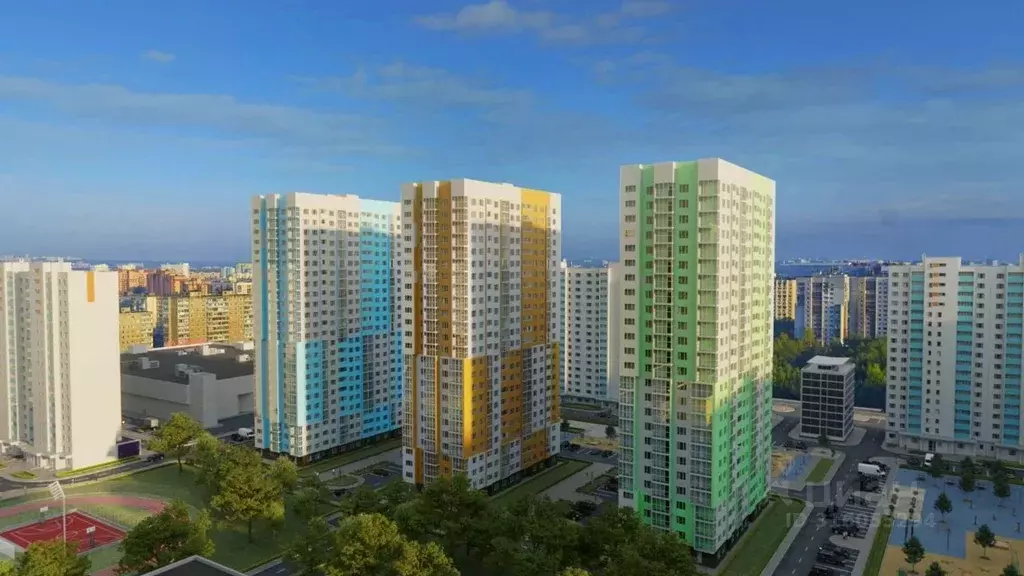 3-к кв. Башкортостан, Уфа ул. Валерия Лесунова, 22 (78.85 м) - Фото 1
