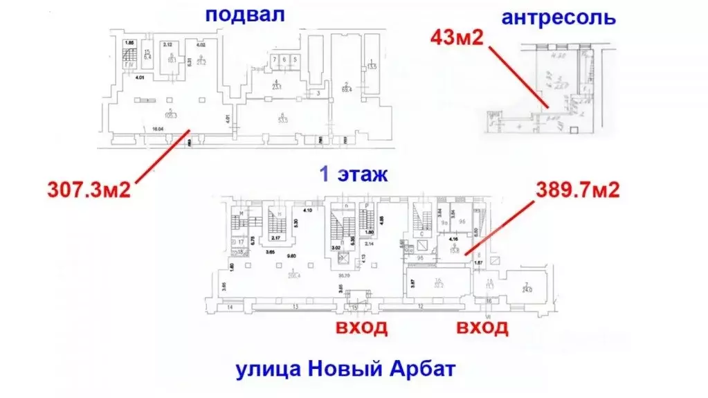 Торговая площадь в Москва Смоленская наб., 12/31 (745 м) - Фото 2