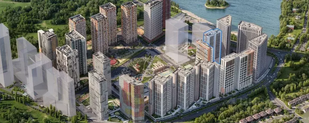 1-к кв. Московская область, Красногорск ул. Тенистых Аллей, 3к3 (33.7 ... - Фото 1