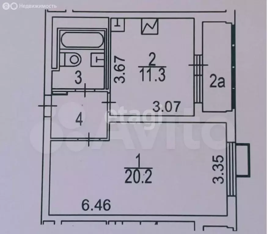 1-комнатная квартира: Москва, улица Введенского, 5 (38.8 м) - Фото 0