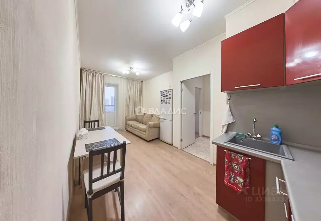 1-к кв. Московская область, Ленинский городской округ, Мисайлово пгт, ... - Фото 2