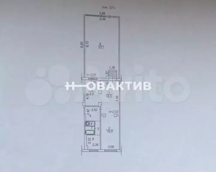 Продам помещение свободного назначения, 112.7 м - Фото 0