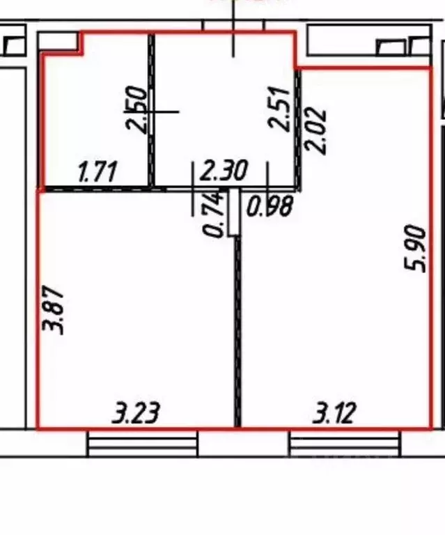 1-к кв. Москва Цимлянская ул., 3к2 (39.0 м) - Фото 1