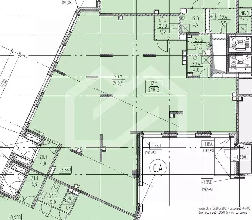Торговая площадь в Москва ул. Красного Маяка, 26А (219 м) - Фото 2