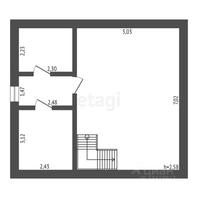 Дом в Брянская область, Брянский район, Новодарковичское с/пос, д. ... - Фото 2