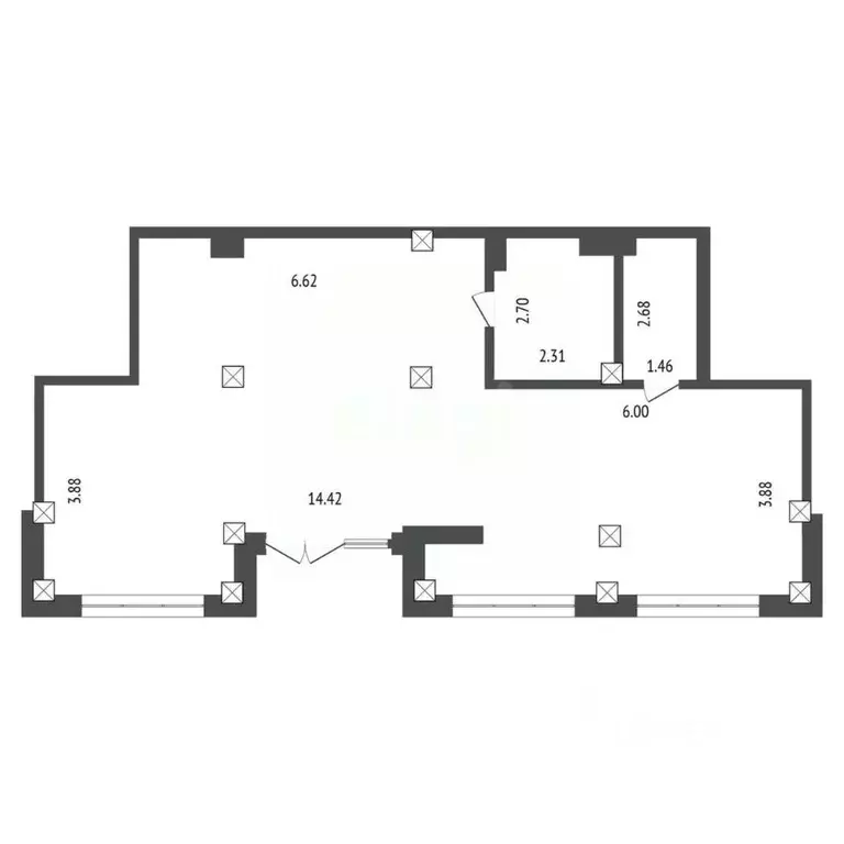 Помещение свободного назначения в Тюменская область, Тюмень ул. ... - Фото 2