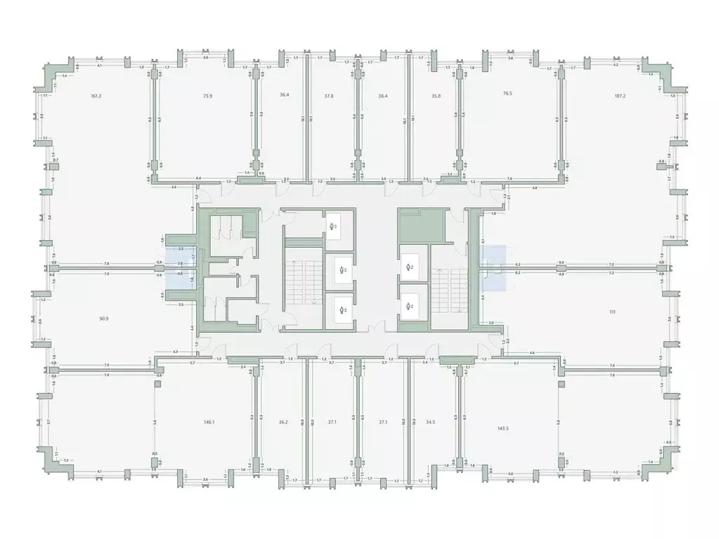 Офис в Москва 1-й Варшавский проезд, 1АС32 (36 м) - Фото 2