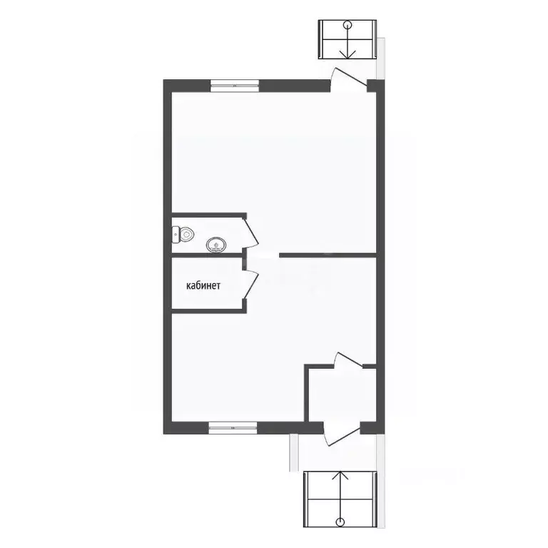 Помещение свободного назначения в Тюменская область, Тюмень ул. ... - Фото 2