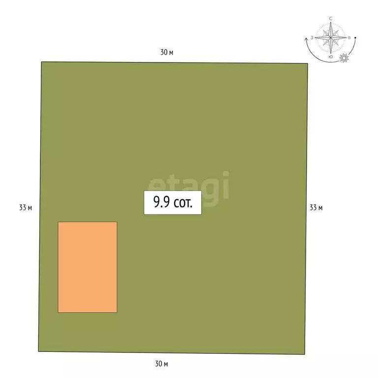 Дом в посёлок Алфёрово, улица А.И. Духанина (69.4 м) - Фото 1