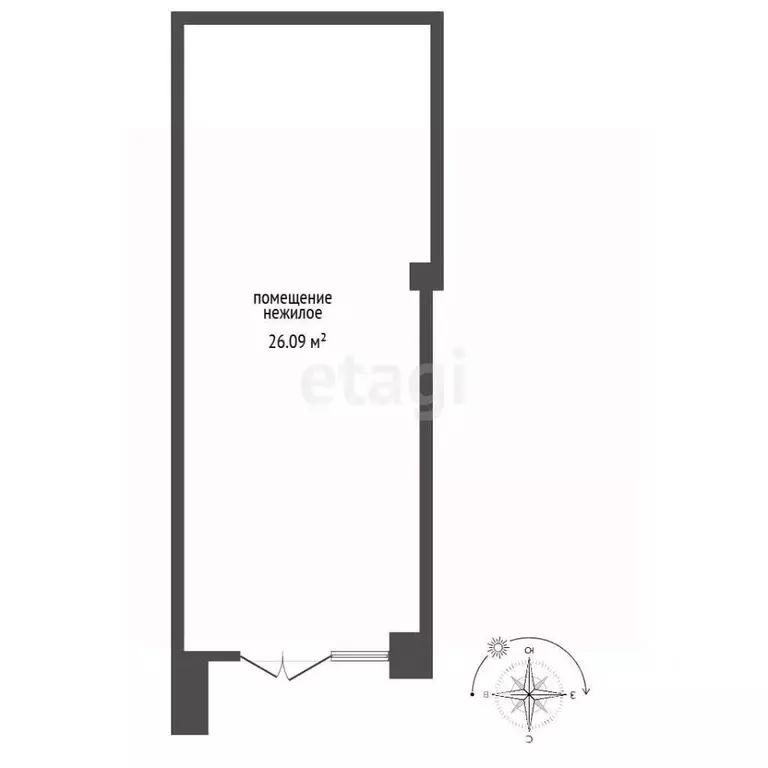 Помещение свободного назначения в Тюменская область, Тюмень ул. Андрея ... - Фото 1