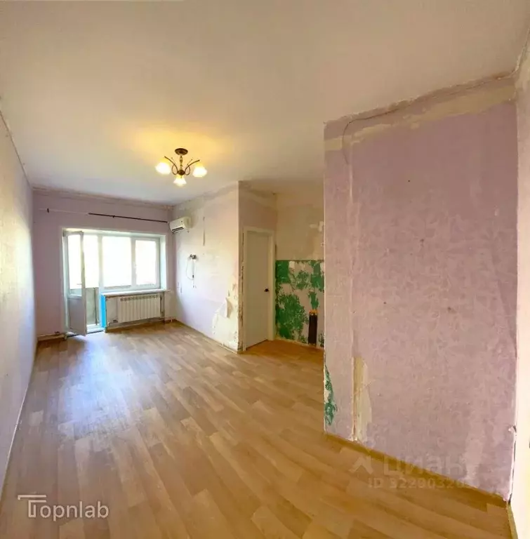 1-к кв. Волгоградская область, Волгоград Новороссийская ул., 47 (28.1 ... - Фото 1