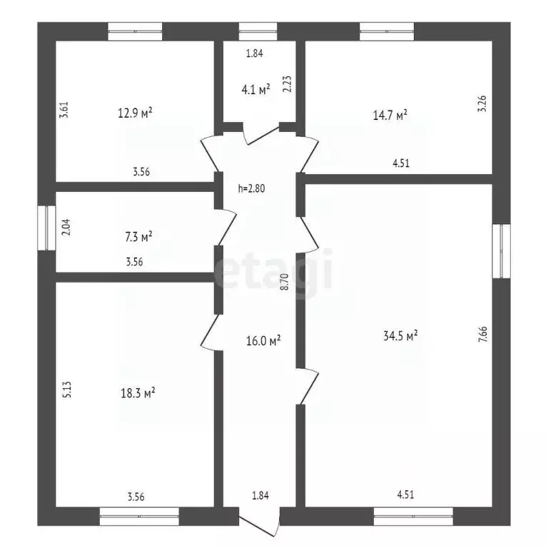 Дом в Ростовская область, Таганрог ул. Панфилова (107 м) - Фото 2