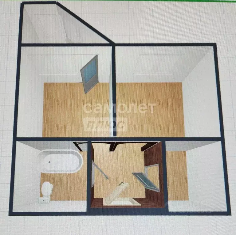 1-к кв. Приморский край, Находка Бокситогорская ул., 49 (28.1 м) - Фото 2