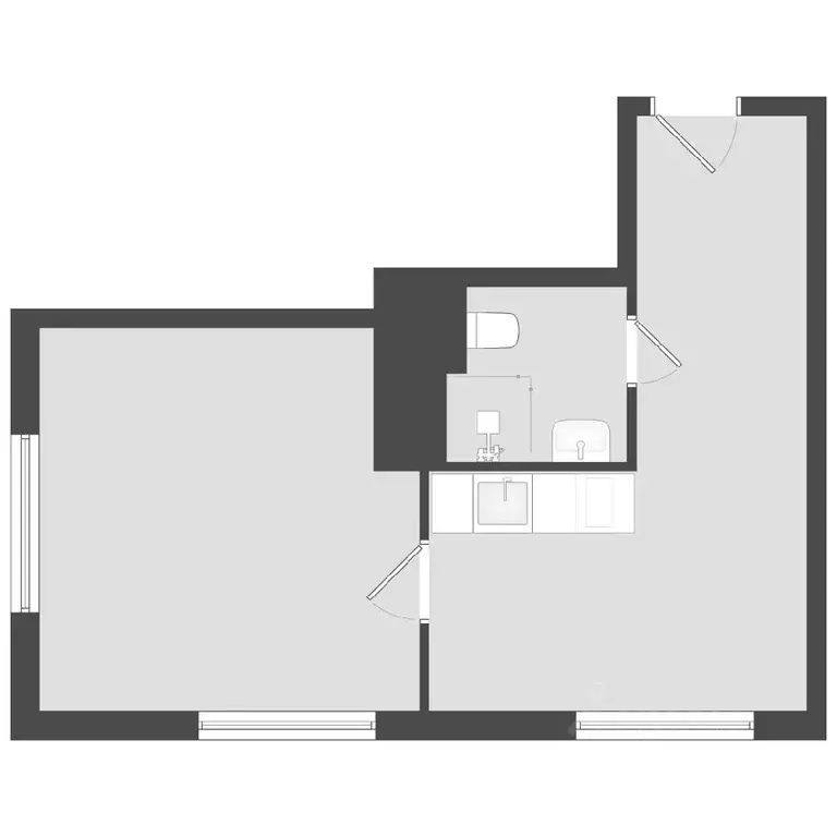 1-к кв. Санкт-Петербург Московское ш., 13Ж (30.4 м) - Фото 0