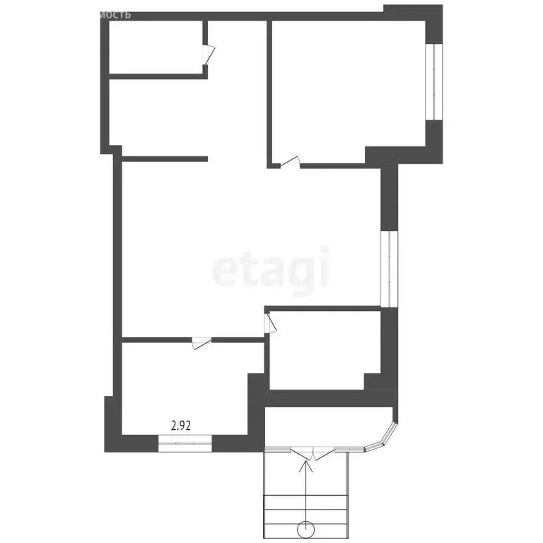 Офис (62.8 м) - Фото 1