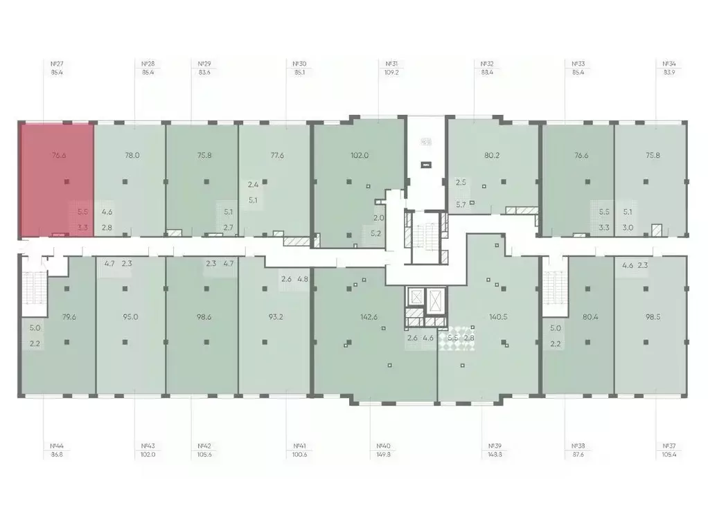 Помещение свободного назначения в Санкт-Петербург Партизанская ул., 5 ... - Фото 2