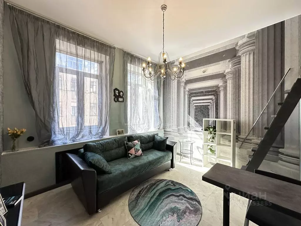 Студия Санкт-Петербург Лиговский просп., 63 (22.2 м) - Фото 1