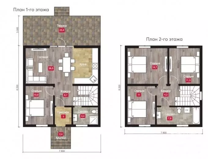 Дом в Краснодарский край, Анапа муниципальный округ, пос. Пятихатки ... - Фото 2