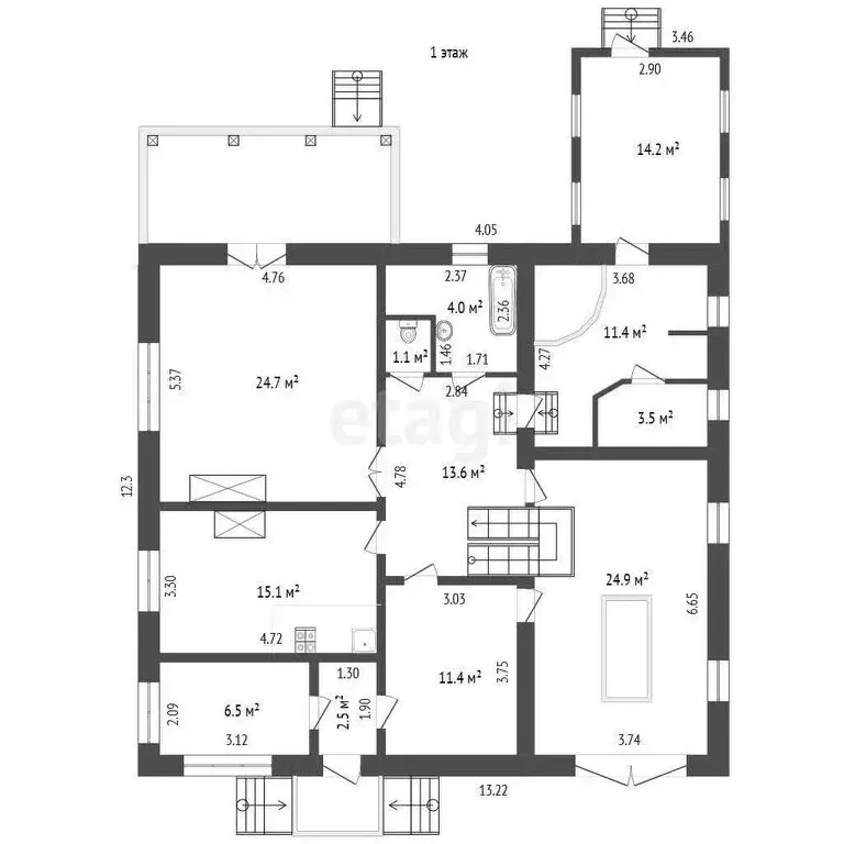 Дом в Республика Крым, муниципальный округ Феодосия, село Солнечное, ... - Фото 1