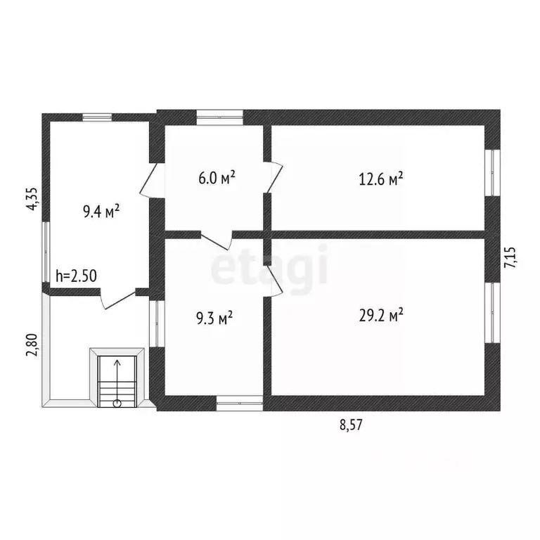 Дом в Амурская область, Благовещенск Артиллерийская ул., 26 (64 м) - Фото 1