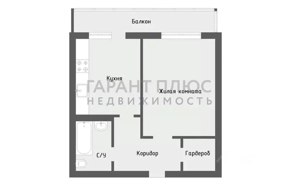1-к кв. Липецкая область, Липецк ул. Осканова, 1 (37.2 м) - Фото 2
