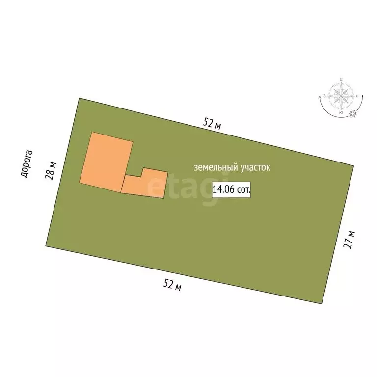 Дом в Молочное, Первомайская улица (100 м) - Фото 2