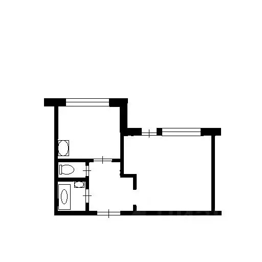 1-к кв. Томская область, Северск ул. Ленина, 108 (36.0 м) - Фото 2