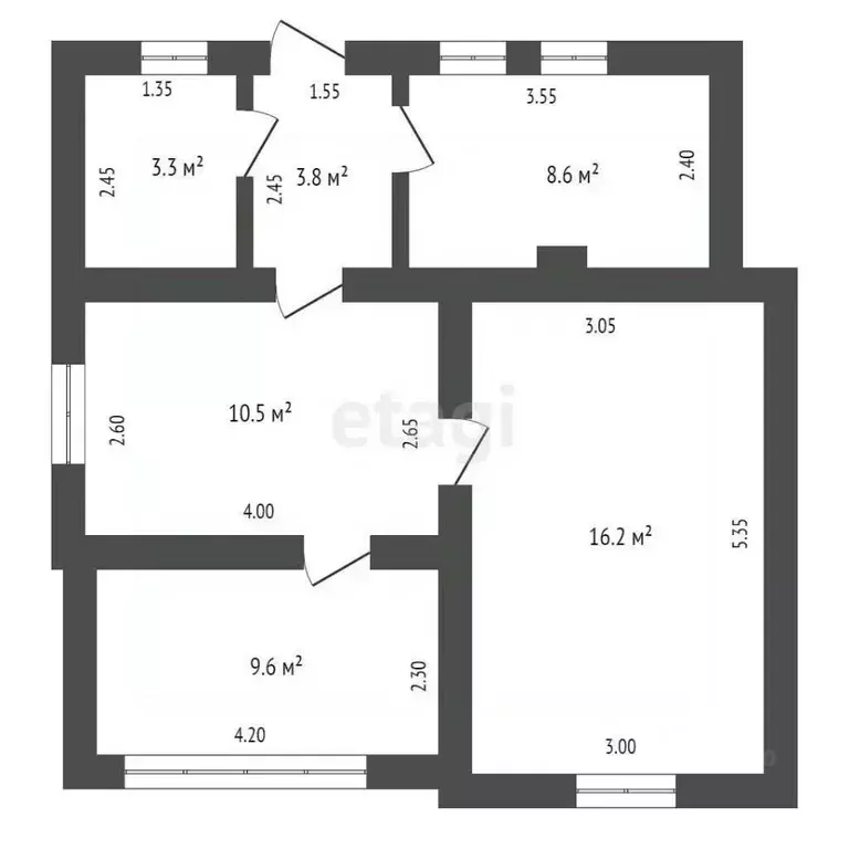 5-к кв. Крым, Феодосия муниципальный округ, Коктебель пгт ул. ... - Фото 2