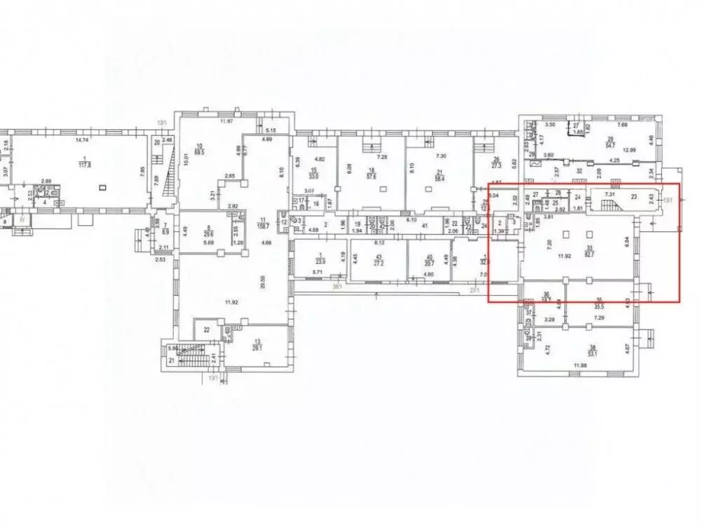 Торговая площадь в Москва Электродный проезд, 16 (84 м) - Фото 1