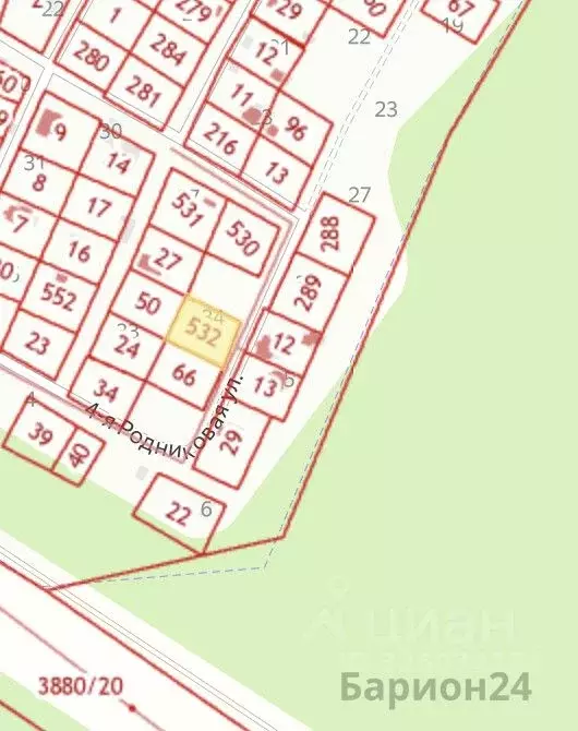 Участок в Калужская область, Жуков 4-я Родниковая ул. (11.6 сот.) - Фото 2