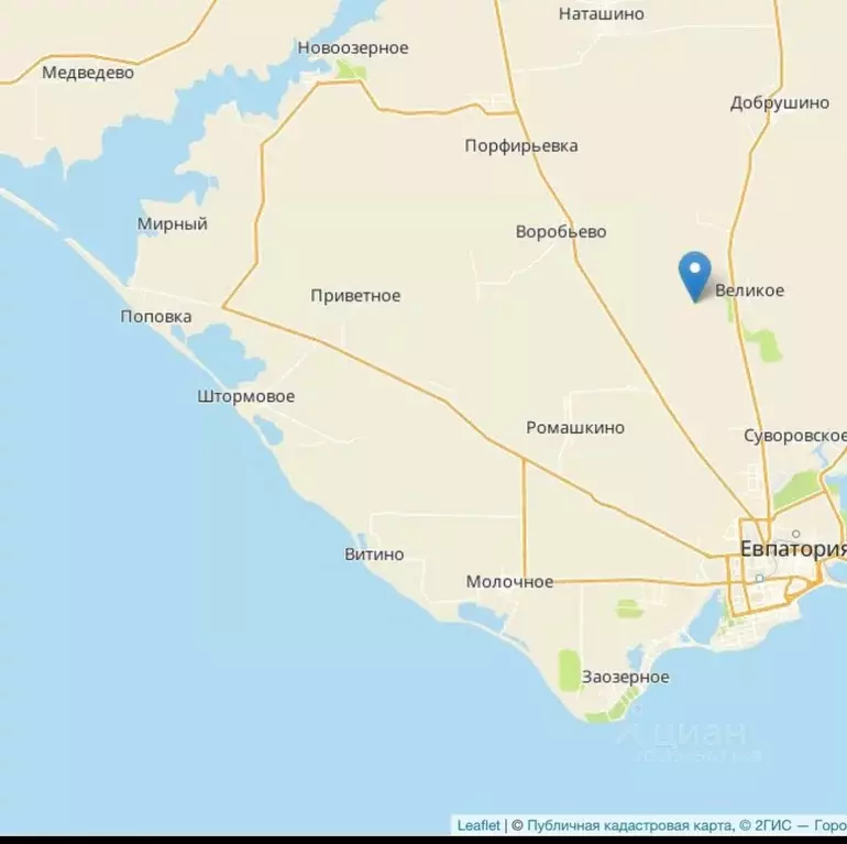 Участок в Крым, Бахчисарайский район, Ароматненское с/пос, с. ... - Фото 1