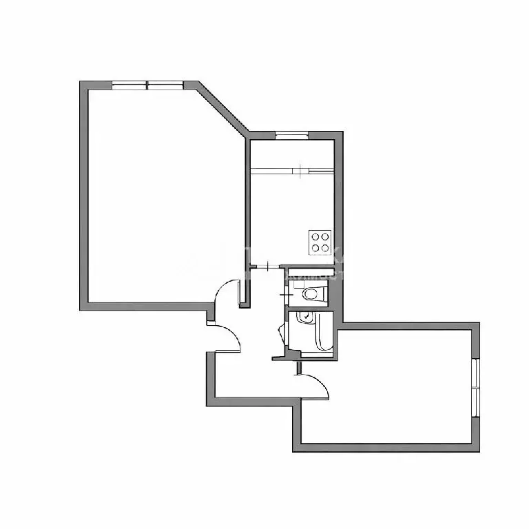 Продается 2-комнатная квартира - Фото 1