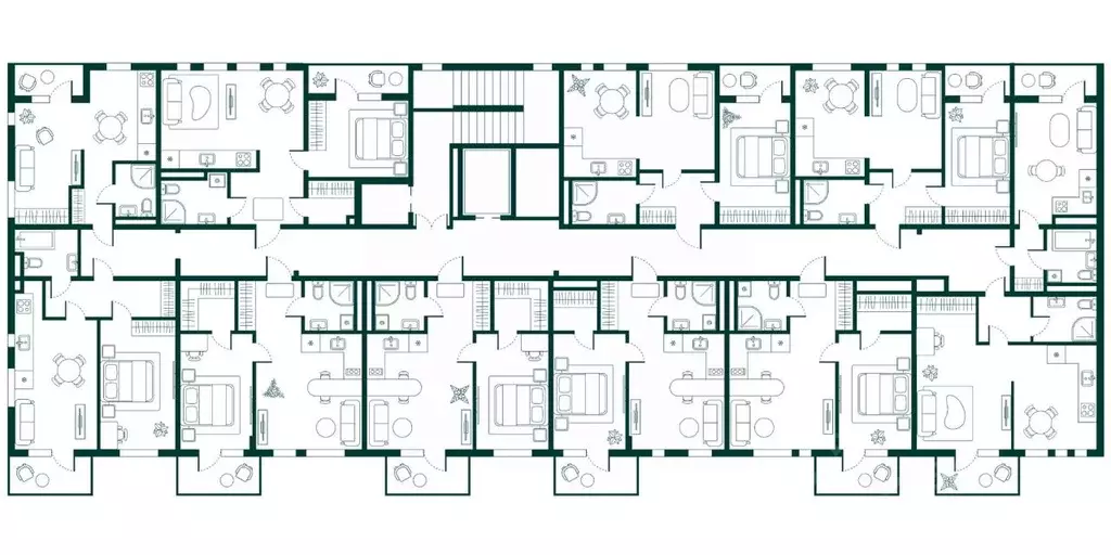 1-к кв. Дагестан, Дербент Новая История жилой комплекс (47.71 м) - Фото 2